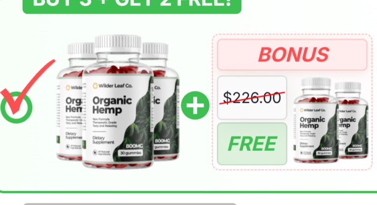 Wilder Leaf Organic Hemp Gummies Australia