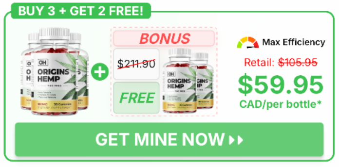 Origins Hemp Gummies Canada